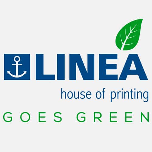 LINEA goes green - logo